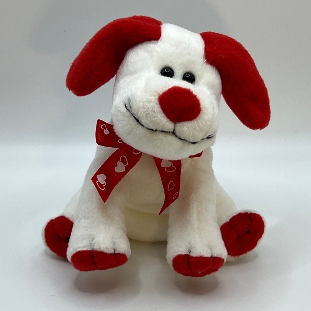 Ty‎ Beanie Baby "HEARTBEAT" Dog Original Stuffed Toy 2008